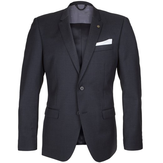 Anchor Charcoal Wool Suit Jacket-suit sale-Fifth Avenue Menswear