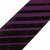 Slim Printed Stripe Silk Tie