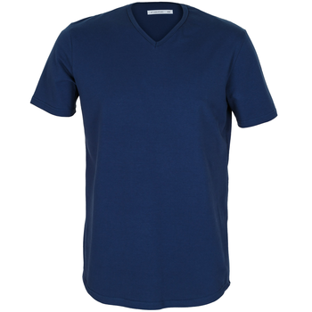 Slim Fit Stretch Cotton V-Neck T-Shirt