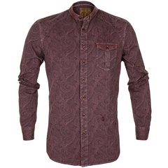 Fazed Washed Paisley Print Casual Shirt-FA2 Online Outlet Store