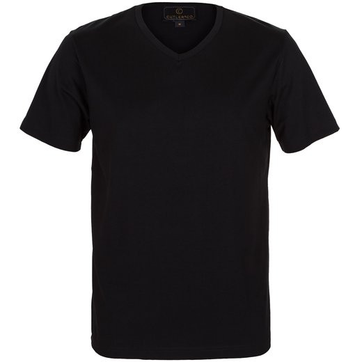 Henry Plain V-Neck T-shirt-Fifth Avenue Menswear
