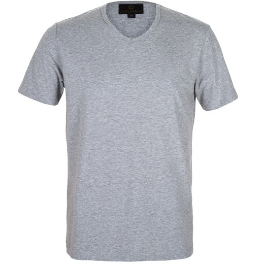 Henry Plain V-Neck T-shirt-Fifth Avenue Menswear