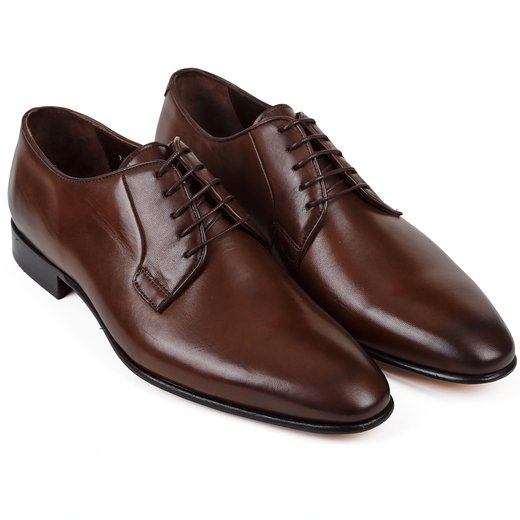 Ellis Derby Leather Dress Shoes-essentials-Fifth Avenue Menswear