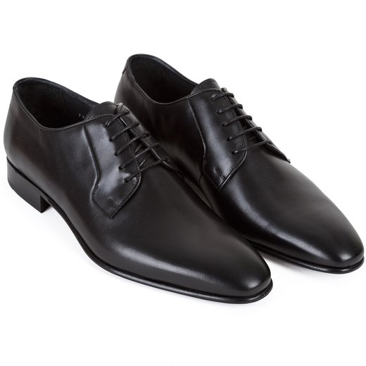 Ellis Derby Leather Dress Shoes-essentials-Fifth Avenue Menswear