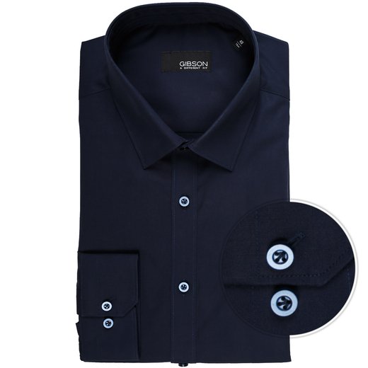 Fierce Stretch Cotton Dress Shirt-essentials-Fifth Avenue Menswear