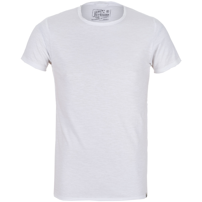 Slim Fit McQueen Slub Crew Neck T-Shirt