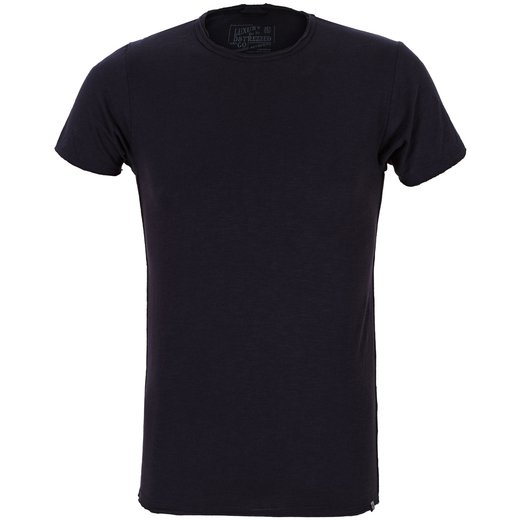 Slim Fit McQueen Slub Crew Neck T-Shirt-essentials-Fifth Avenue Menswear