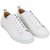 Miyata White Leather Sneakers
