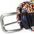 Multi-Coloured Elastic Webbing Belt