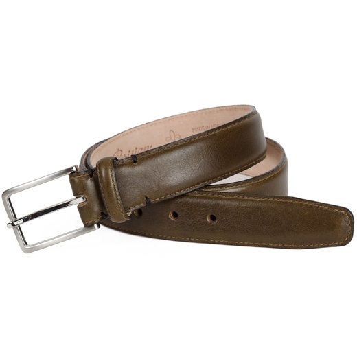 Luxury Poynton Leather Dress Belt-party-Fifth Avenue Menswear