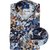 Luxury Cotton Floral Print Dress Shirt