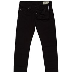 Sleenker Skinny Fit Stay Black Stretch Denim Jeans-FA2 Online Outlet Store