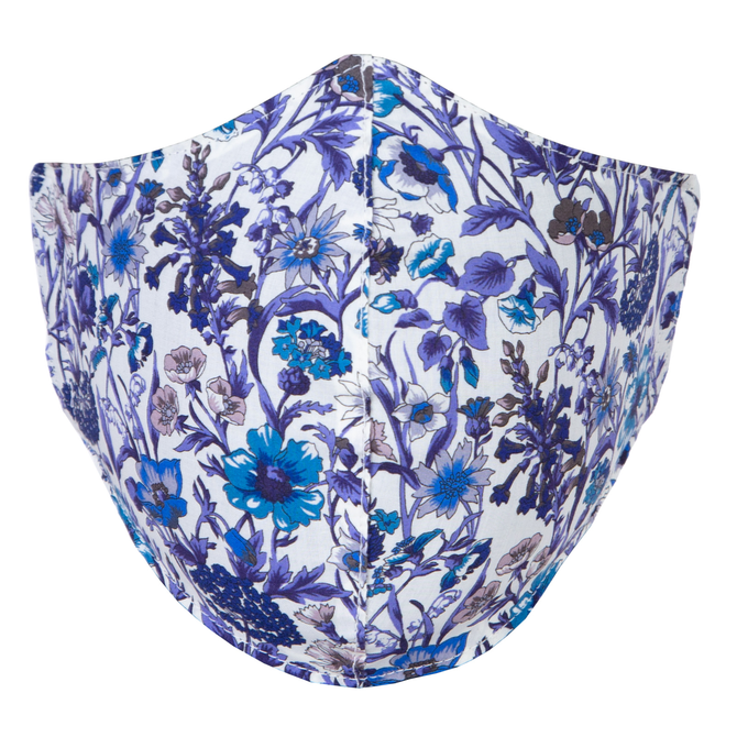 Adjustable Rachel Floral Print Face Mask