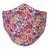 Adjustable Emma & Georgina Floral Print Face Mask