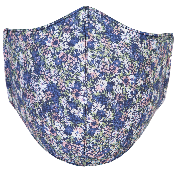 Adjustable Limited Edition Snow Flowers Face Mask