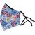 Adjustable Limited Edition Patchwork Floral Face Mask