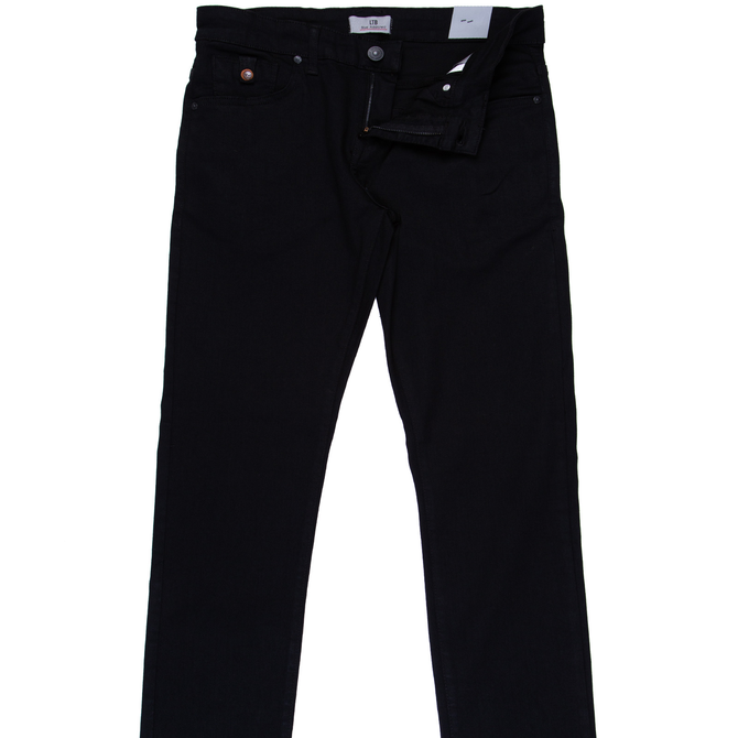 Joshua New Black To Black Slim Taper Fit Stretch Denim Jean