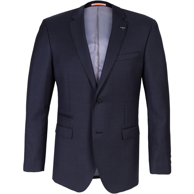 Beta Charcoal Wool Suit Jacket