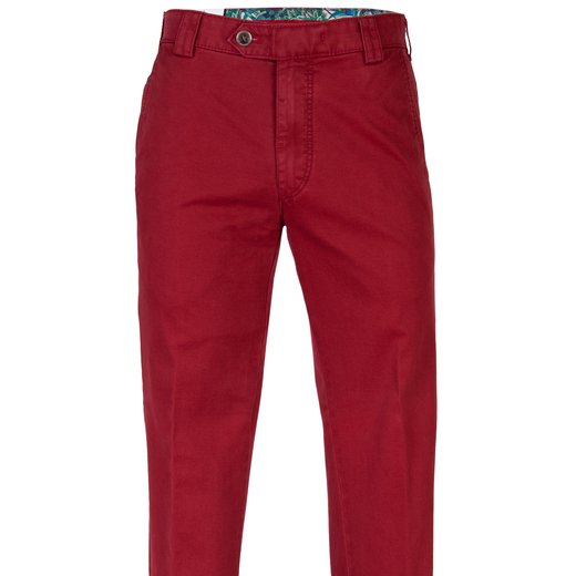 Roma Luxury Soft Stretch Cotton Chino-back in stock-Fifth Avenue Menswear