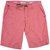 Drawstring Fine Stripe Stretch Cotton Shorts