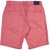 Drawstring Fine Stripe Stretch Cotton Shorts