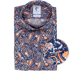 Luxury Cotton Paisley Print Shirt-FA2 Online Outlet Store