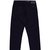 Taper Fit Navy Mini Check Stretch Cotton Jean