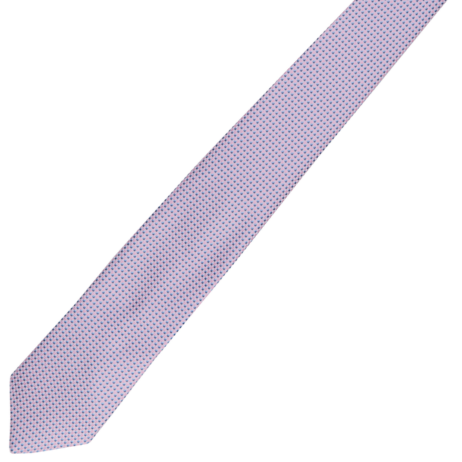 Micro Geometric Pattern Tie