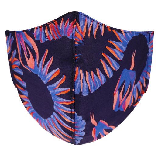 Adjustable Snakes Alive Print Face Mask-essentials-Fifth Avenue Menswear