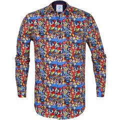 Best Of Brood Print Stretch Cotton Shirt-FA2 Online Outlet Store