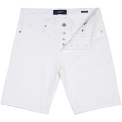 Ralston Clean White Stretch Denim Shorts-FA2 Online Outlet Store