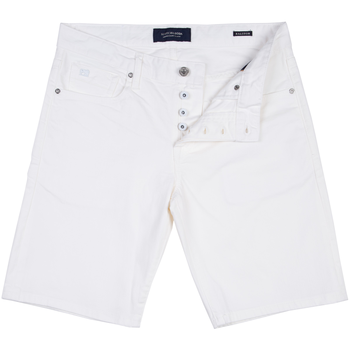 Ralston Clean White Stretch Denim Shorts