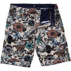 Charlie Flower Print Stretch Cotton Shorts-FA2 Online Outlet Store