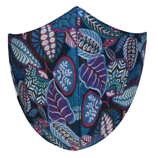 Adjustable Harvest Time Print Face Mask-accessories-Fifth Avenue Menswear