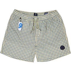 Geometric Print Swim Shorts-FA2 Online Outlet Store