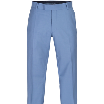 Caper Light Blue Wool Dress Trousers