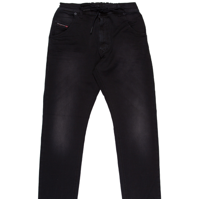 Krooley-E-Ne Tapered Fit Black Jogg Jean