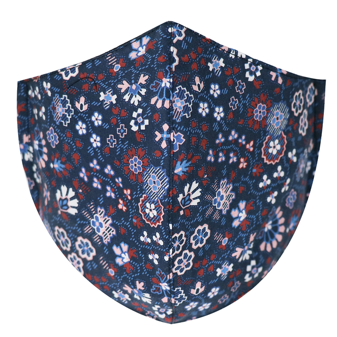 Adjustable Floral Falicitation Face Mask