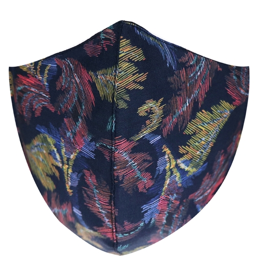 Adjustable Emyr Wyn Print Face Mask-accessories-Fifth Avenue Menswear