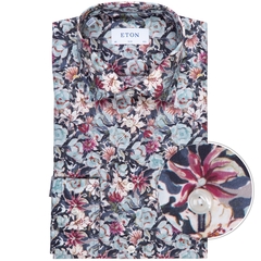 Slim Fit Luxury Floral Print Dress Shirt-FA2 Online Outlet Store