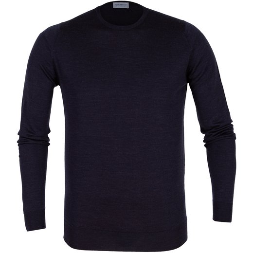 Lundy Slim Fit Luxury Extra-Fine Merino Pullover-knitwear-Fifth Avenue Menswear