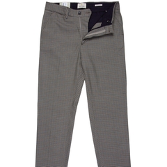 Lancaster Tapered Fit Stretch Gingham Check Trousers-FA2 Online Outlet Store