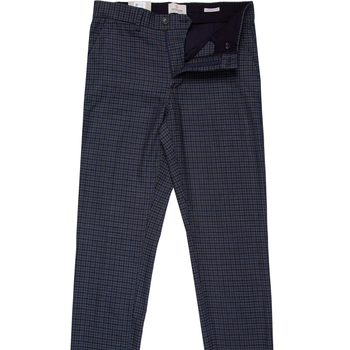 Lancaster Tapered Fit Stretch Playing Dots Trousers