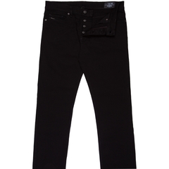 D-Luster Slim Fit Black Stretch Denim Jeans-FA2 Online Outlet Store