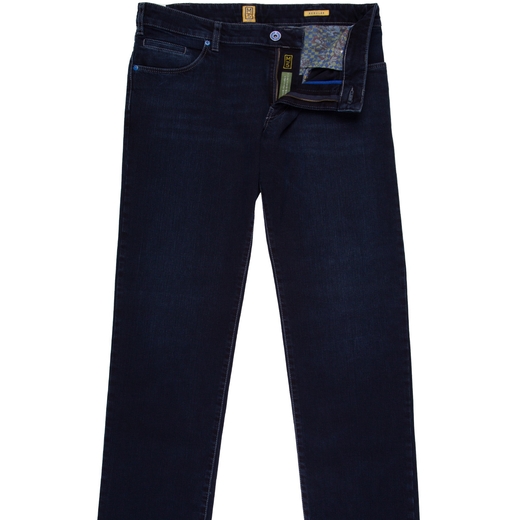 M5 Regular Fit Fair Trade Stretch Denim Jeans-back in stock-Fifth Avenue Menswear