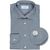 Slim Fit Two-Tone Melange Twill Dress Shirt