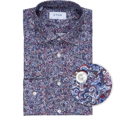 Slim Fit Paisley Print Dress Shirt-FA2 Online Outlet Store