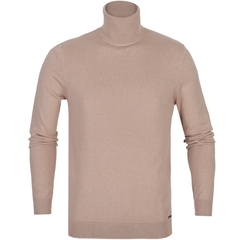 Slim Fit Mixed Cashmere Rollneck Pullover-FA2 Online Outlet Store