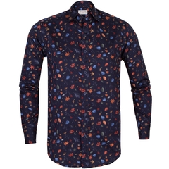 Angelo Autumn Leaves Print Casual Shirt-FA2 Online Outlet Store