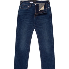 Slim Fit Cross Hatch Stretch Denim Jeans-FA2 Online Outlet Store